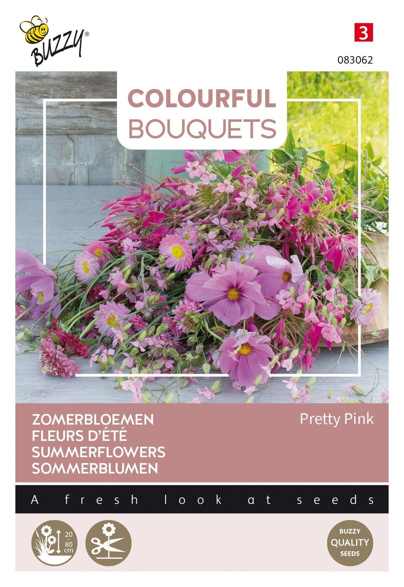 Zomerbloemen - Pretty Pink - 5g