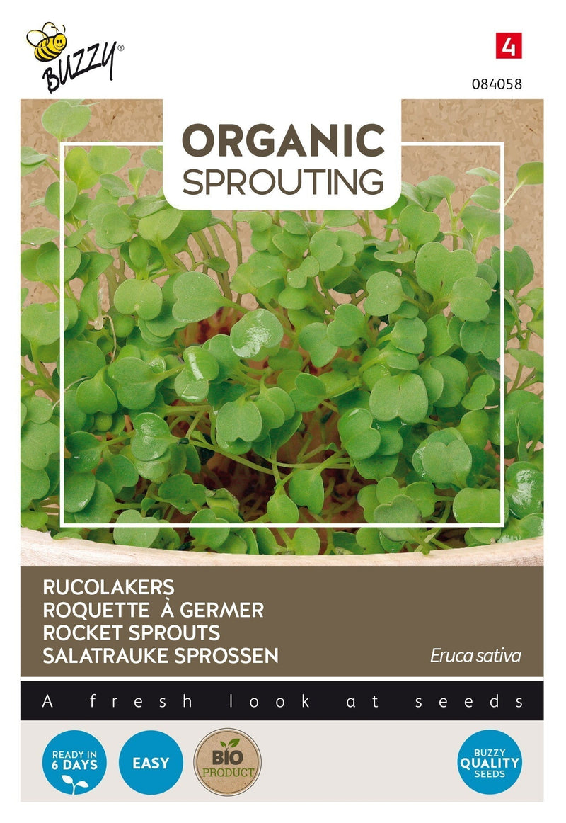 Rocket Sprouts - Biologisch - 30g