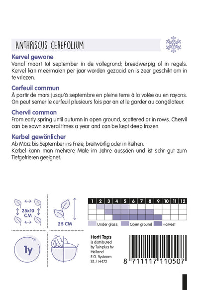 Chervil comun - 5 g