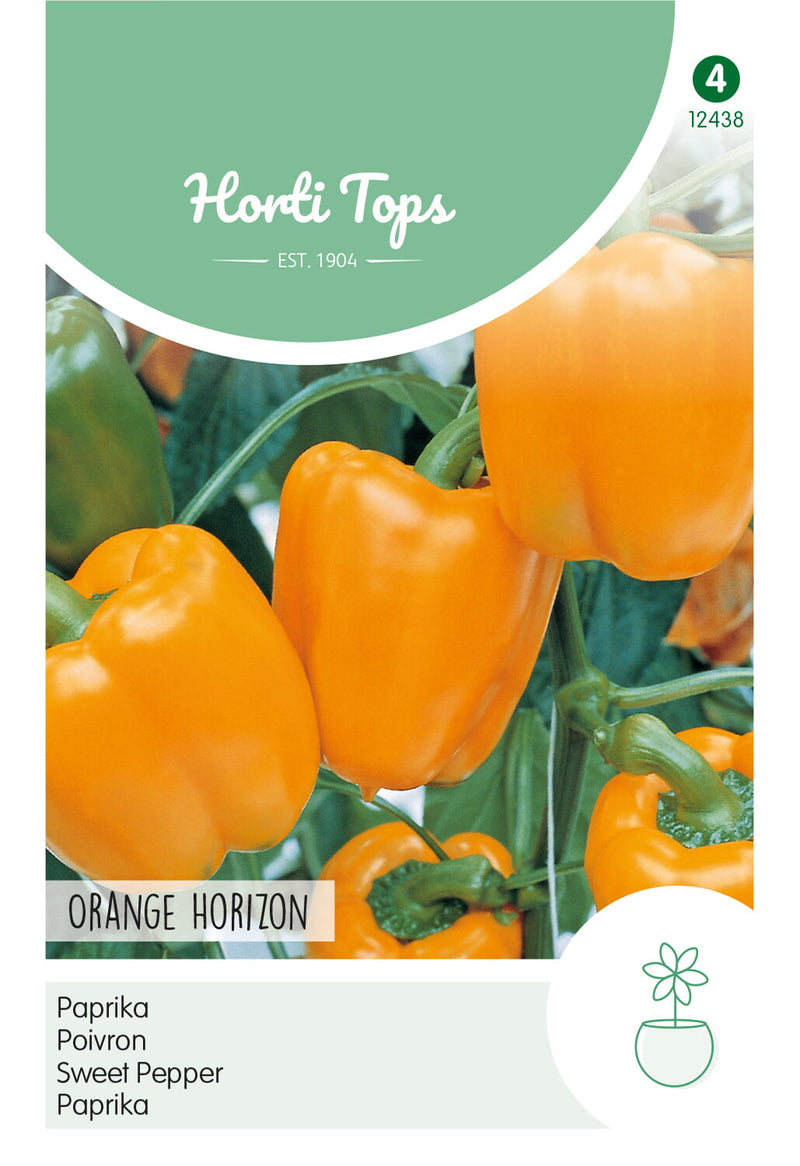 Ardei Dulce - Orange Horizon - 10 semințe