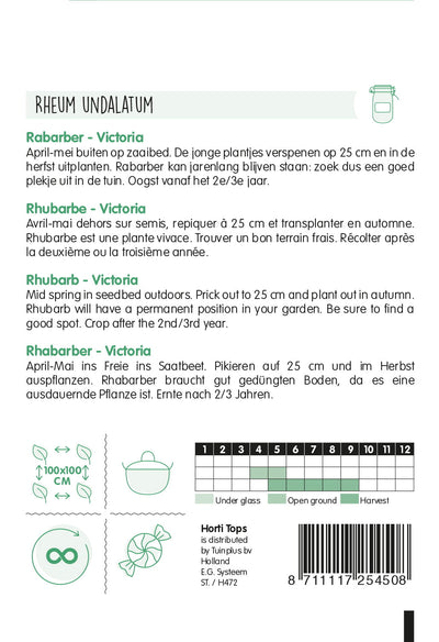 Rubarba - Victoria - 1 g