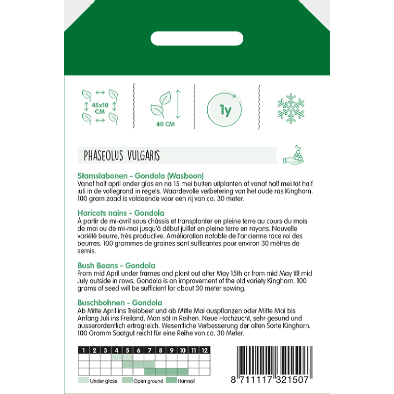 Fasole Bush - Gondola - 100 g