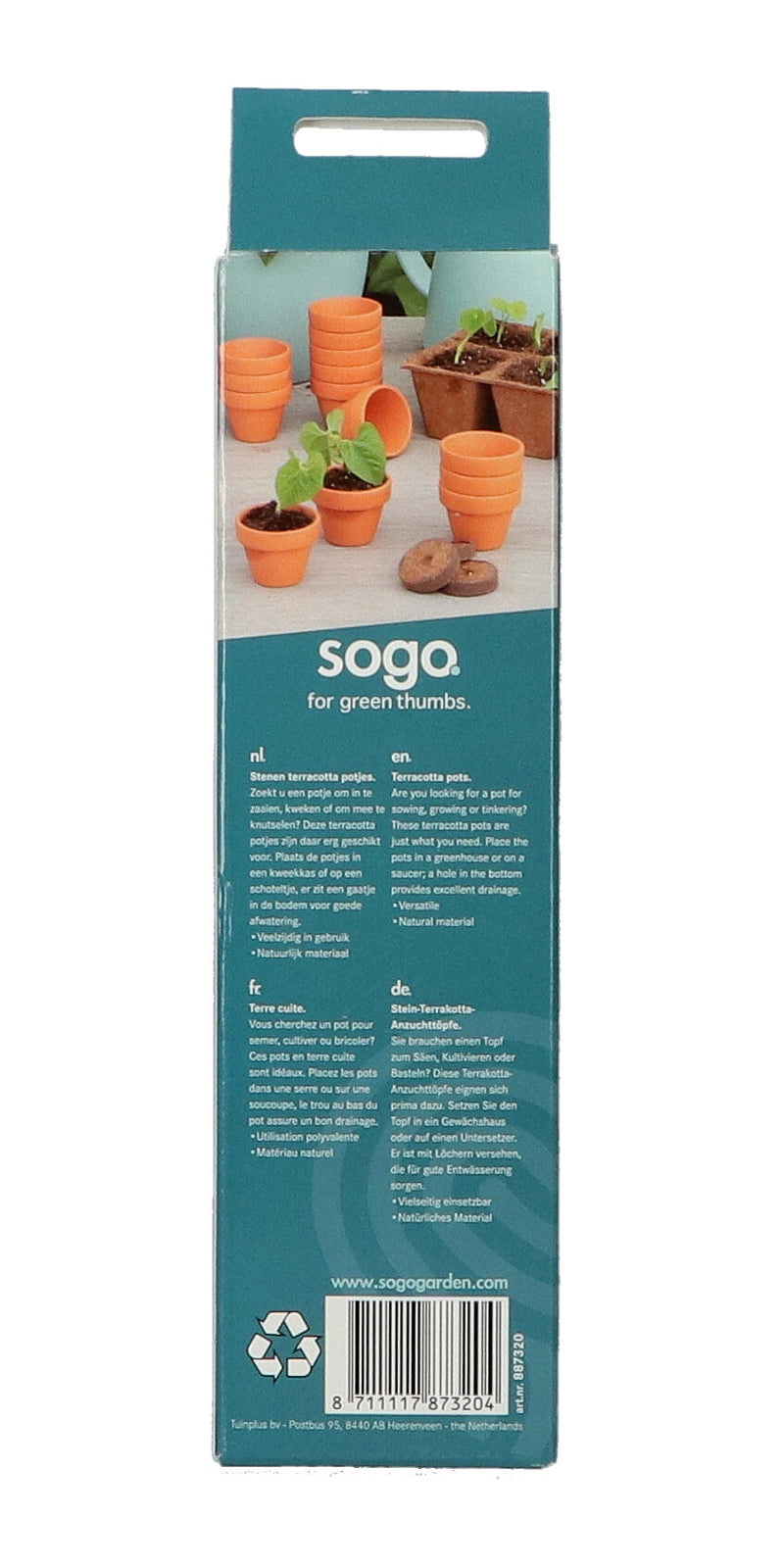 Vasi in Terracotta - 4/5 cm - 12 pz