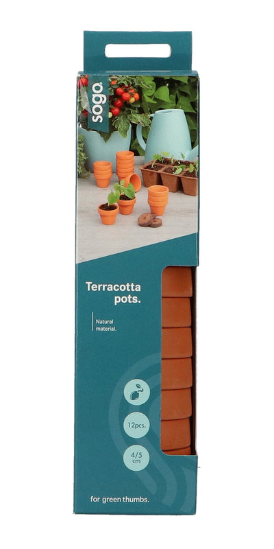 Vasi in Terracotta - 4/5 cm - 12 pz