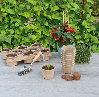 "Paper Pots - 9 cm - 12 buc"