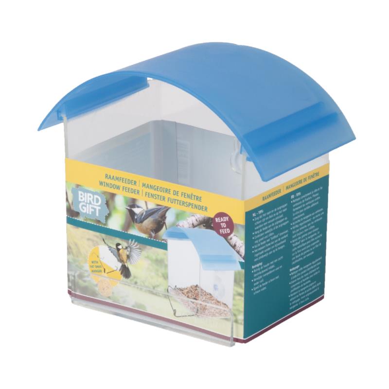 Comedero para pájaros de ventana