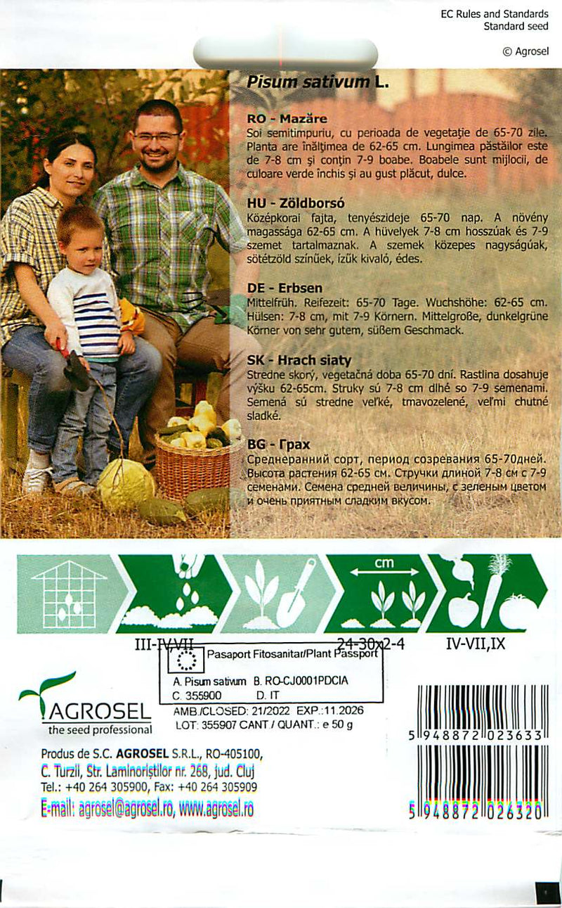 Peas - Bordias - 50g