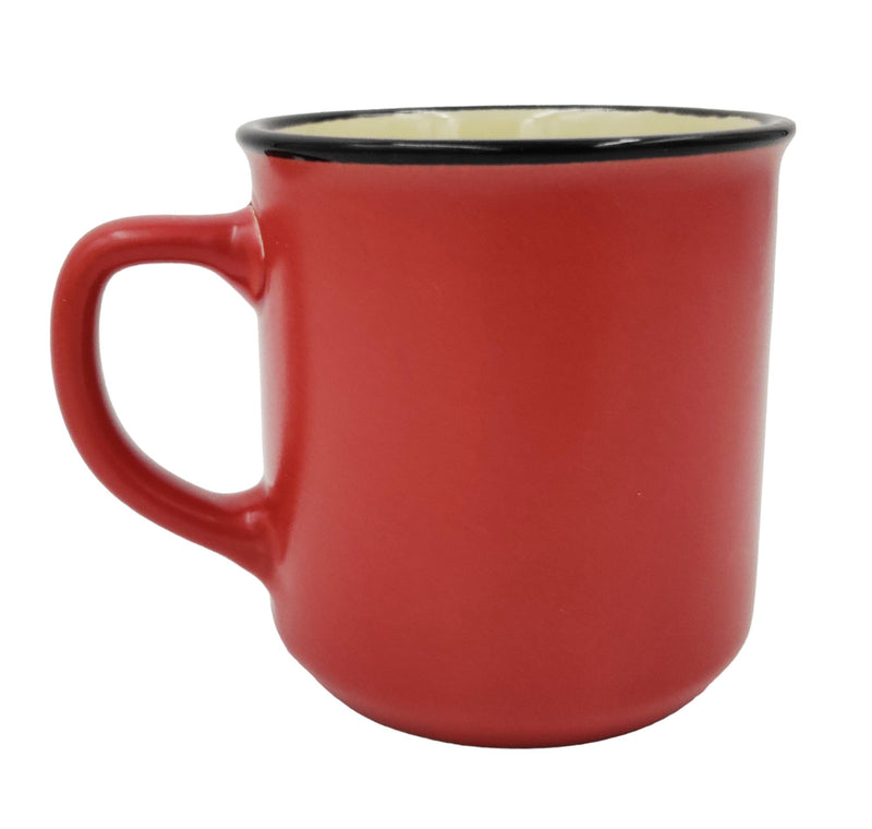 Mug Camp Red with Tulip - Klein