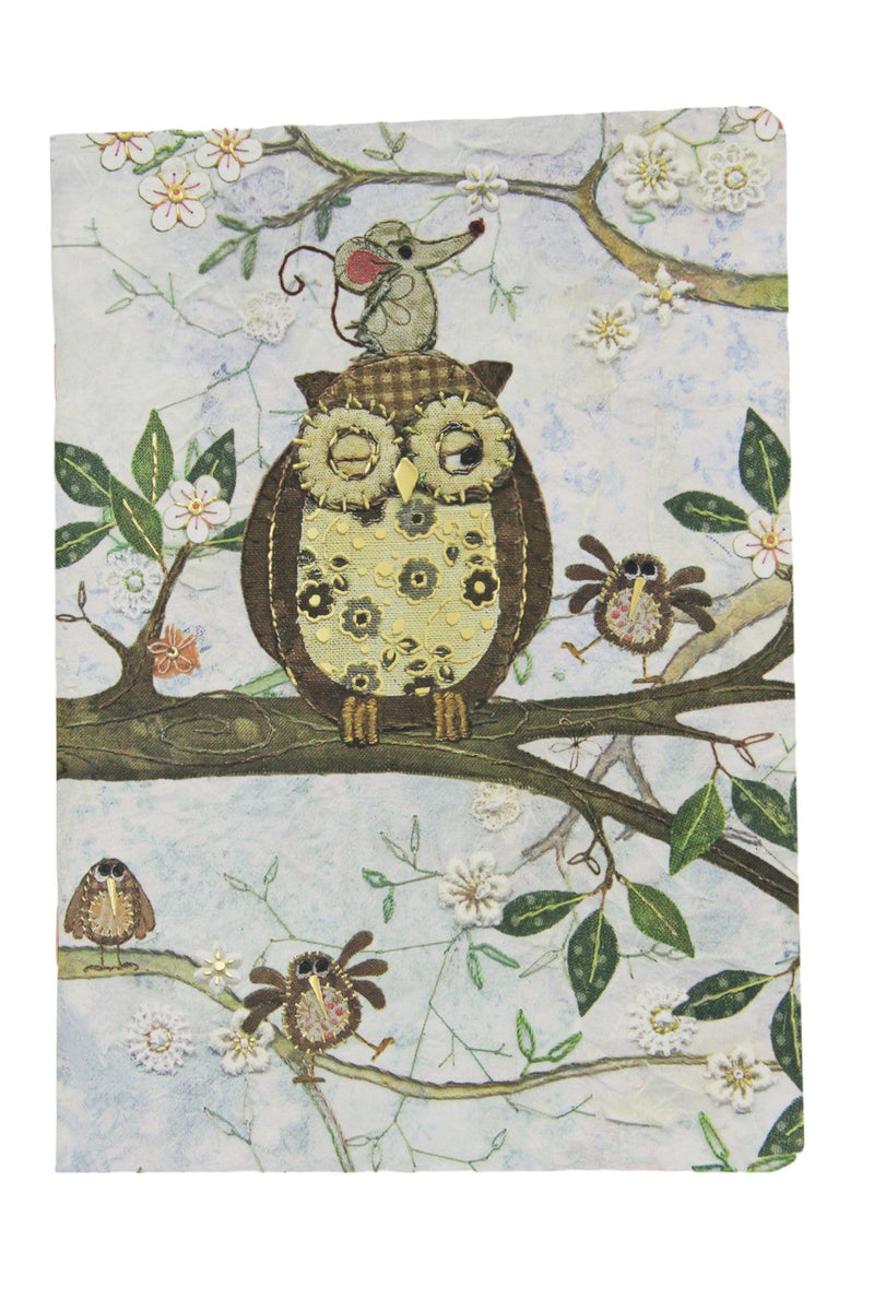 Cahier A5 - Souris et Hibou