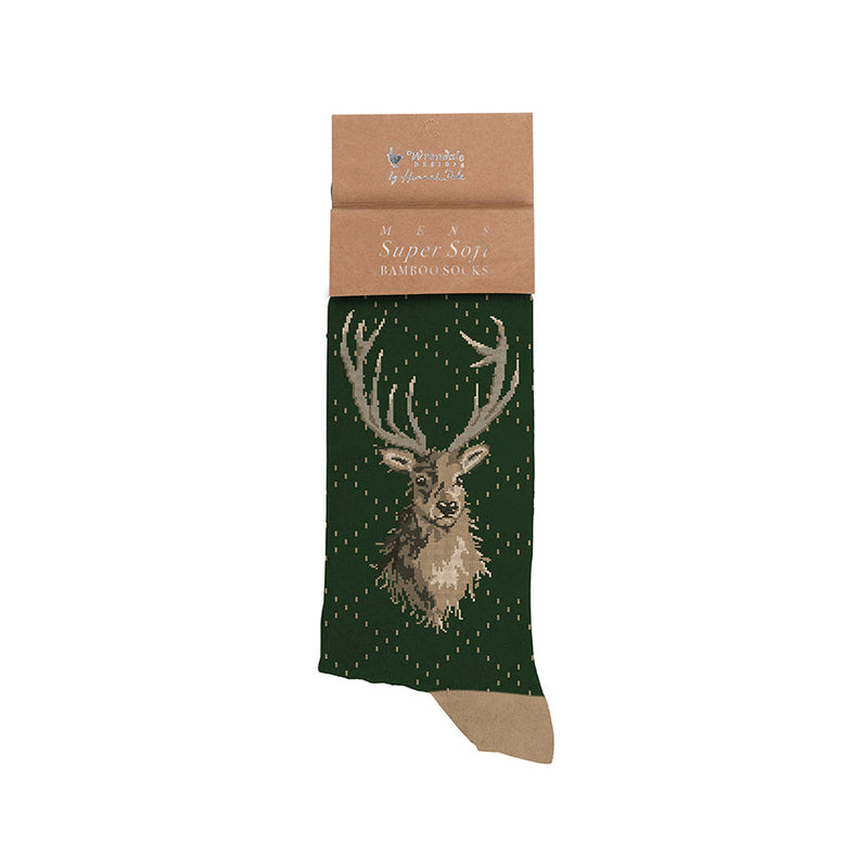 Heren Sokken - Stag - Portret van een Hert