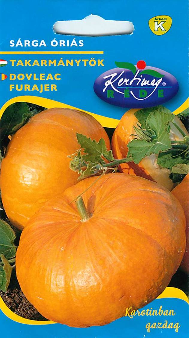 Futterkürbis - Gele Reuzen - 8g