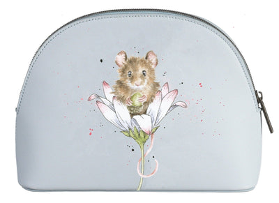 Bolsa de Maquillaje - Ratón y Margarita - Mediana