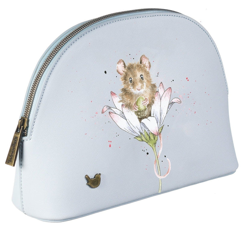 Bolsa de Maquillaje - Ratón y Margarita - Mediana