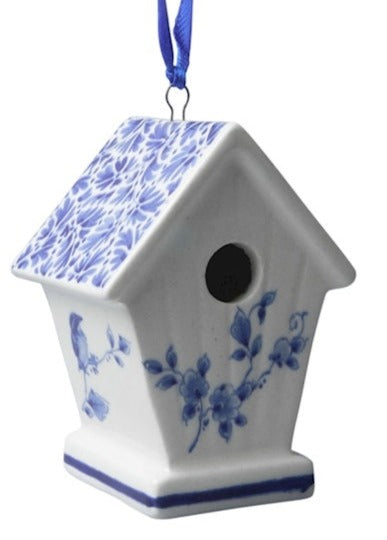Kerstversiering Vogelhuisje