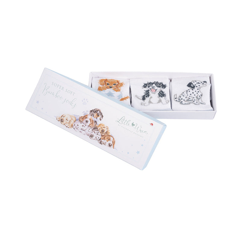 Baby-Socken - Kleine Pfoten - 0-6 Monate